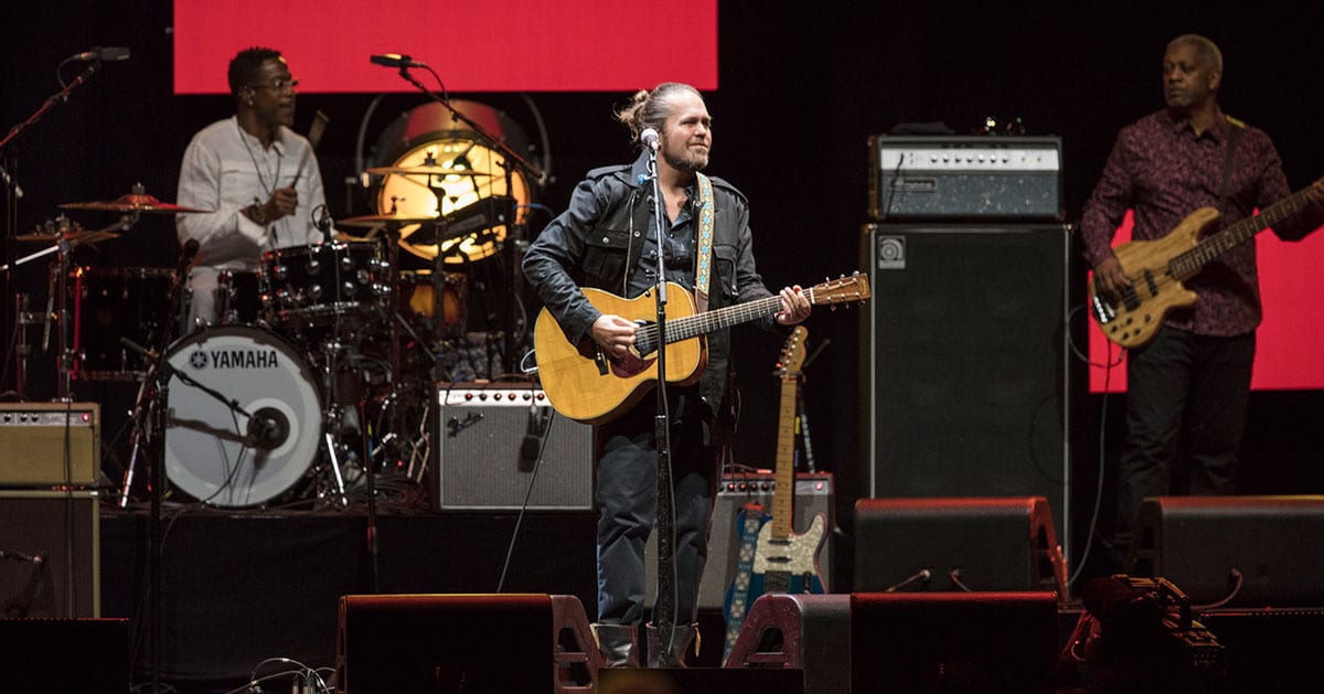 Citizen Cope at the 2019 Crossroads Guitar Festival