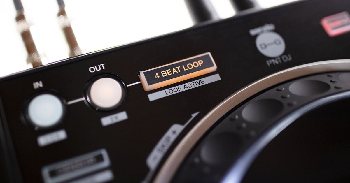 The Loop section of the Pioneer DJ DDJ-1000SRT