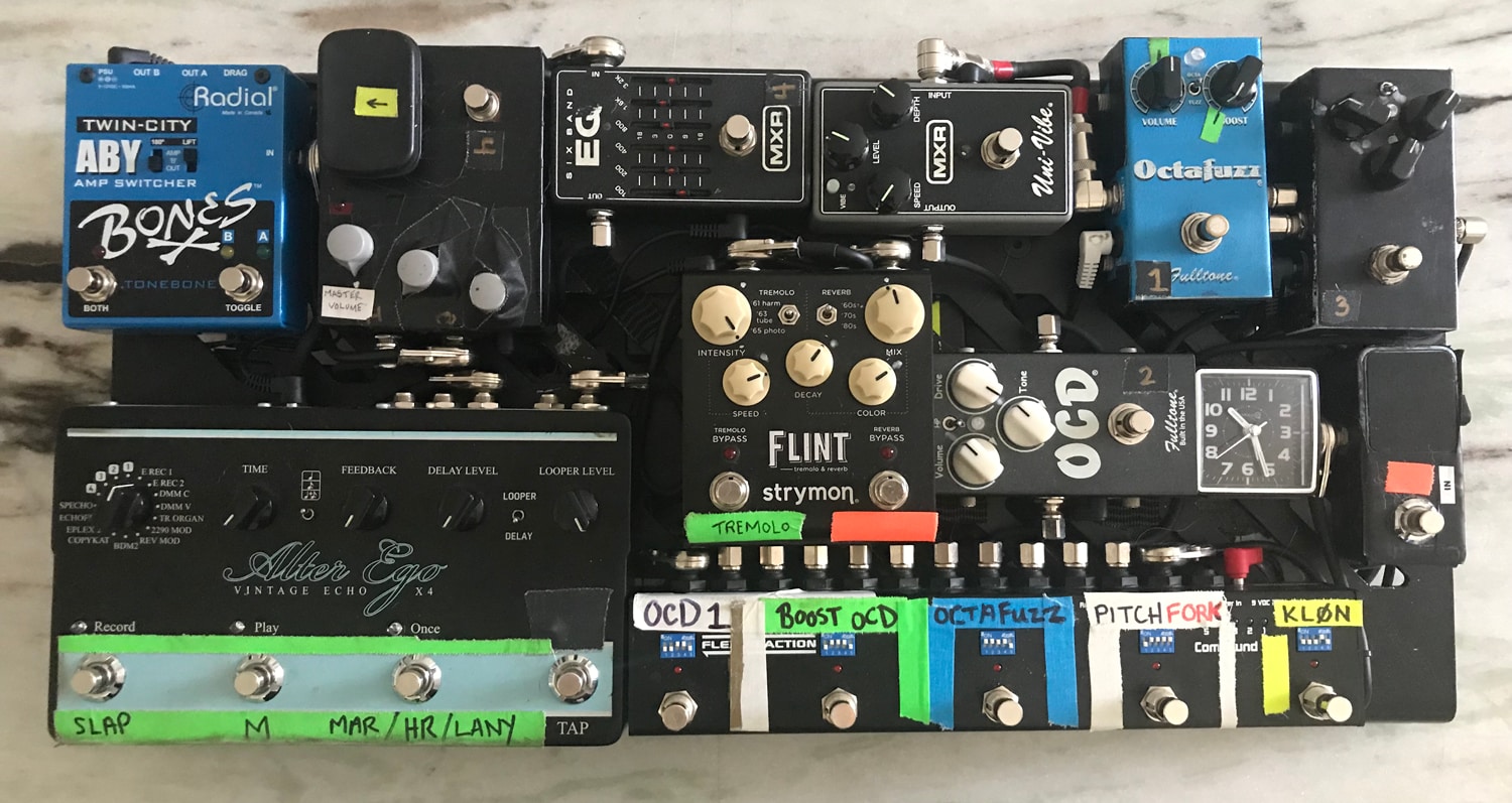 emily wolfe pedalboard