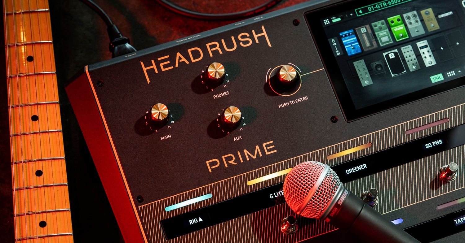 Rig in a Box | The HeadRush Prime Multi-Effects Processor