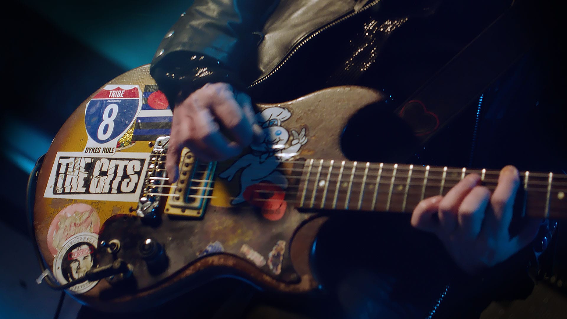 Joan Jett with SG Guitar