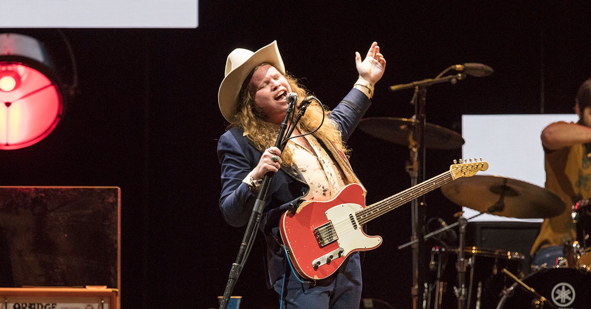 Marcus King at the 2019 Crossroads Guitar Festival