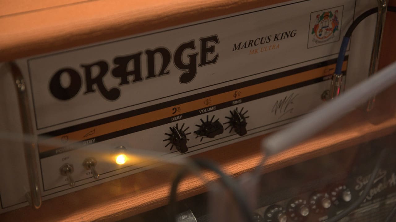 Marcus King Orange Amp