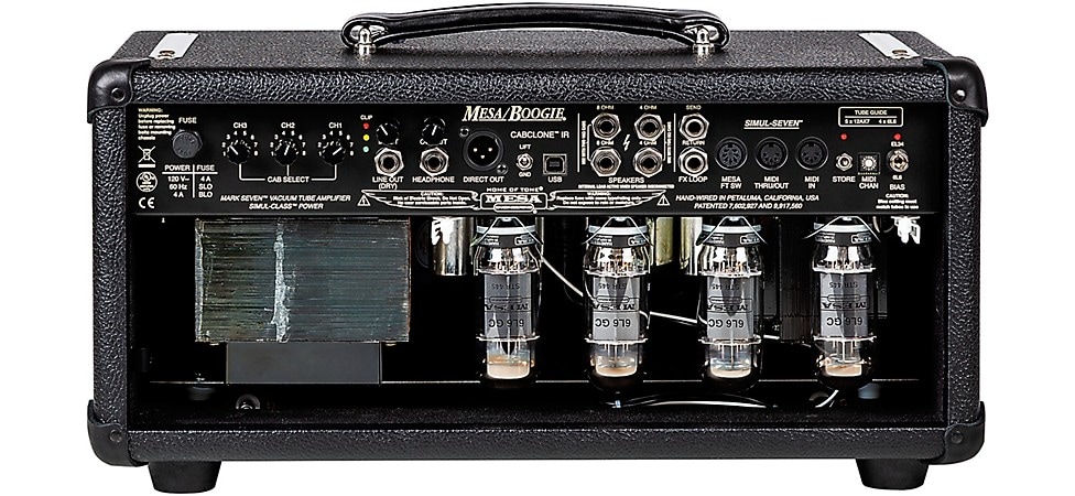 MESA/Boogie Mark VII Amplifier Rear Panel