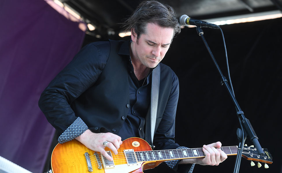 Ryan McGarvey at the 2019 Crossroads Guitar Festival