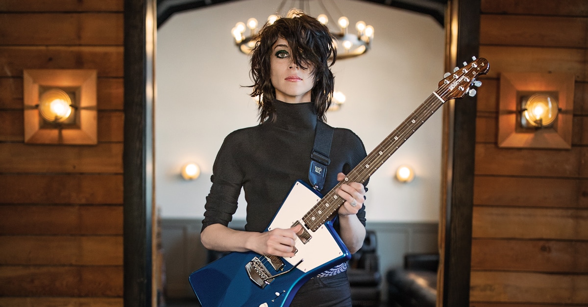 St. Vincent | Inspiration, Songwriting and a Signature Ernie Ball Music Man Guitar