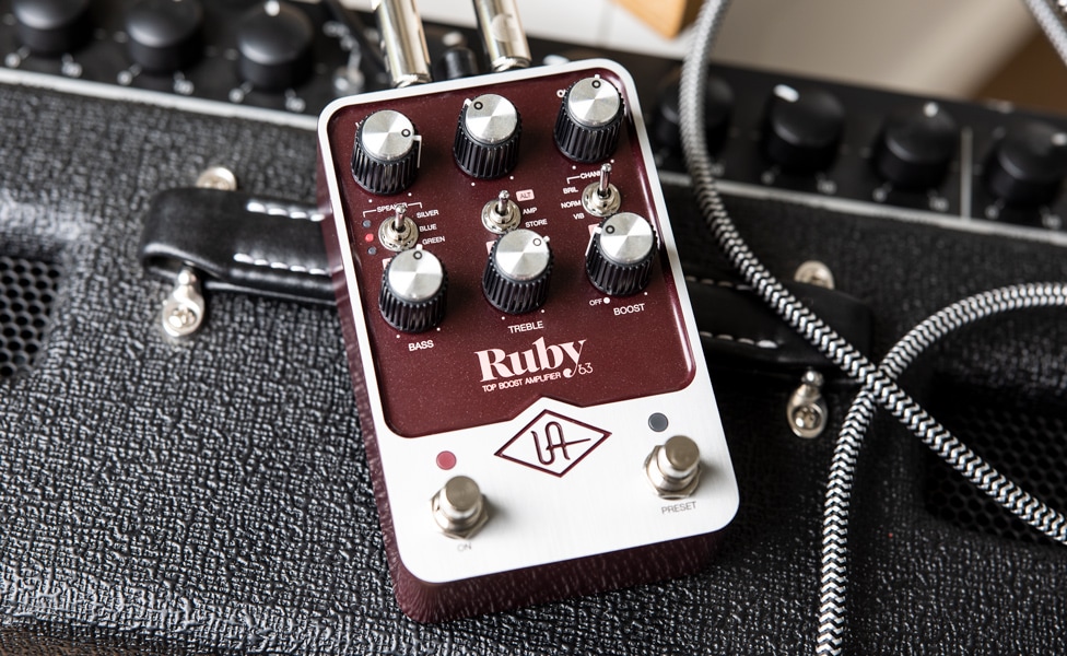 Universal Audio Ruby '63 Amp Emulator Pedal