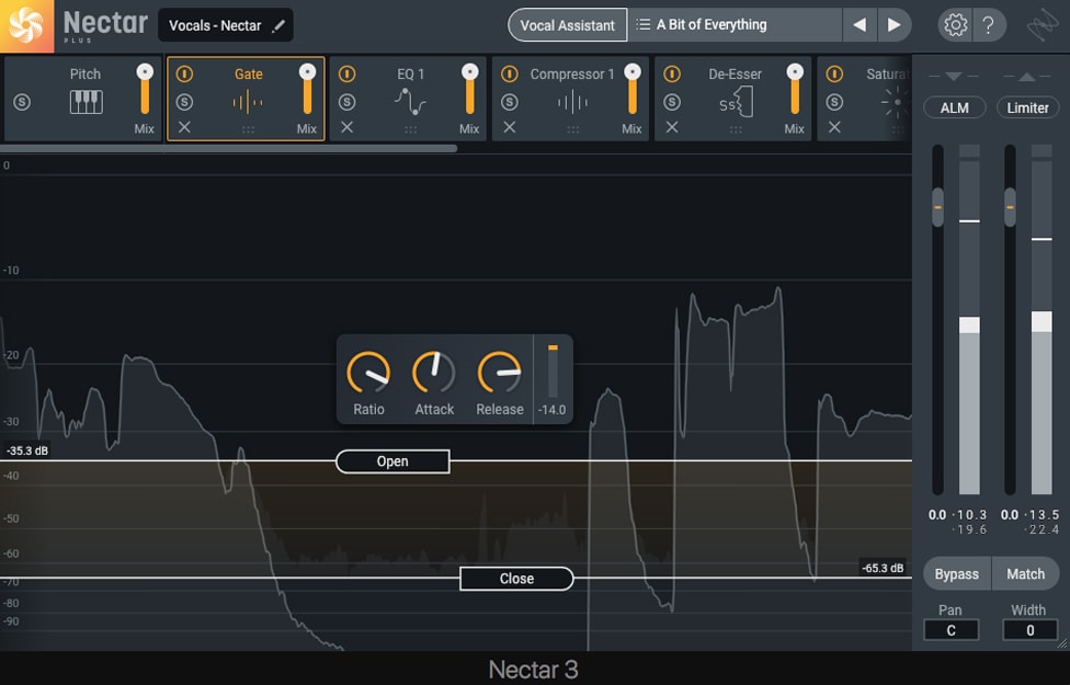 Izotope Nectar 3 Gate Module