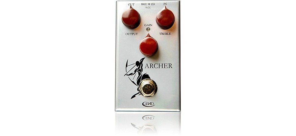 J. Rockett Audio Designs Archer Boost Overdrive Effects Pedal