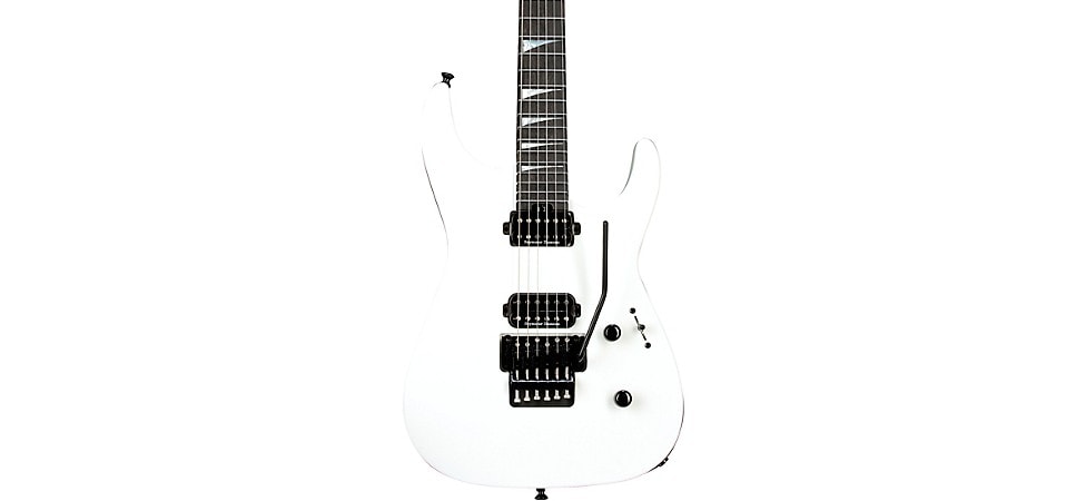 Jackson American Series Soloist SL2 DX Electric Guitar with Floyd Rose in Snow White