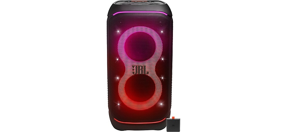 JBL PartyBox Stage 320 Portable Party Speaker with Adaptive Light Show