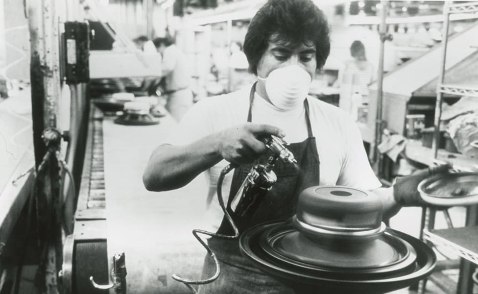 JBL Worker Spray Painting Speaker Circa 1970