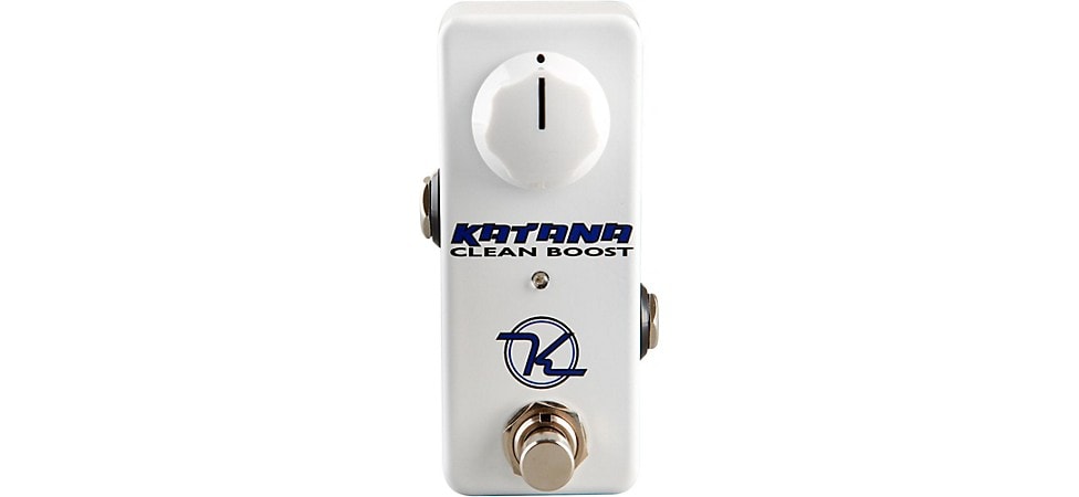 Keeley Mini Katana Clean Boost Guitar Effects Pedal