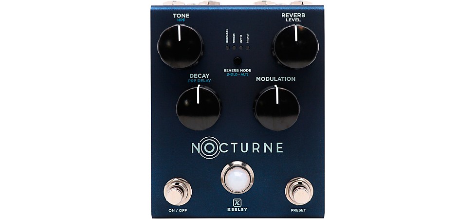 Keeley Nocturne Andy Timmons Reverb Pedal
