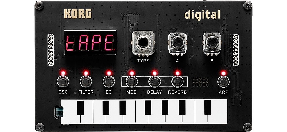 KORG Nu:Tekt NTS-1 Digital DIY Synthesizer