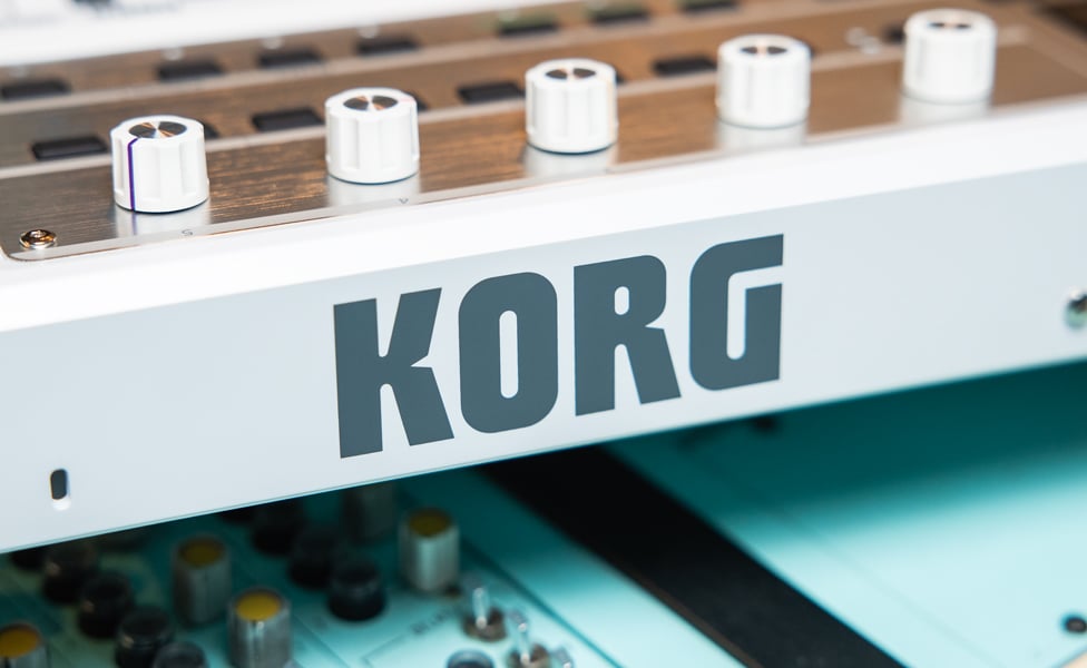 KORG microKORG 2 Logo on Rear Panel