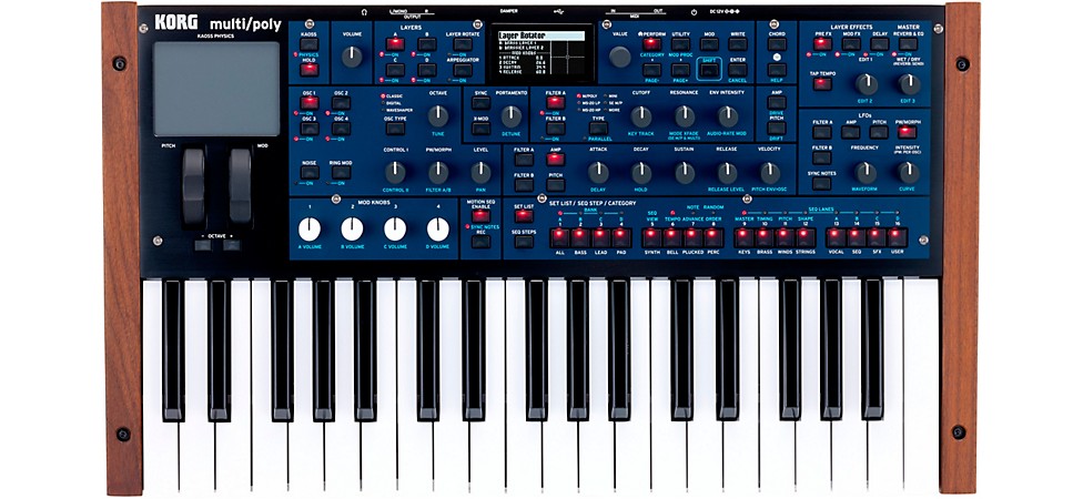 KORG Multi/Poly Virtual Analog Synthesizer