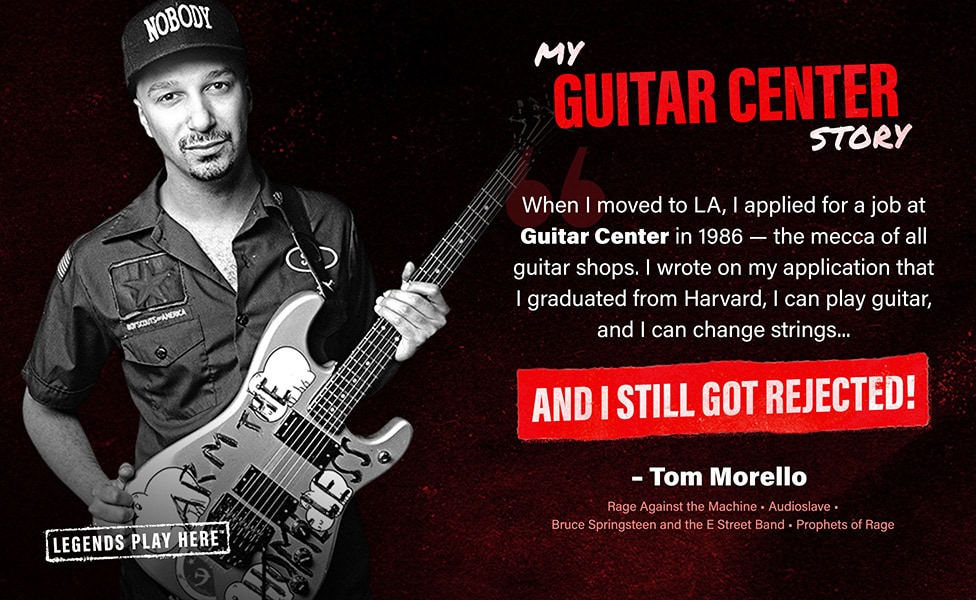 Tom Morello, "My Guitar Center Story"