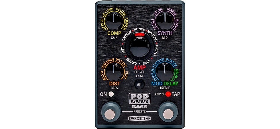 Line 6 POD Express Bass Multi-Effects Processor