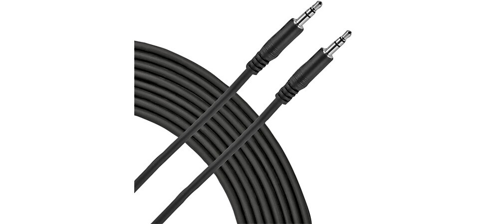 Livewire 3.5mm TRS Patch Cable Black 5 ft.