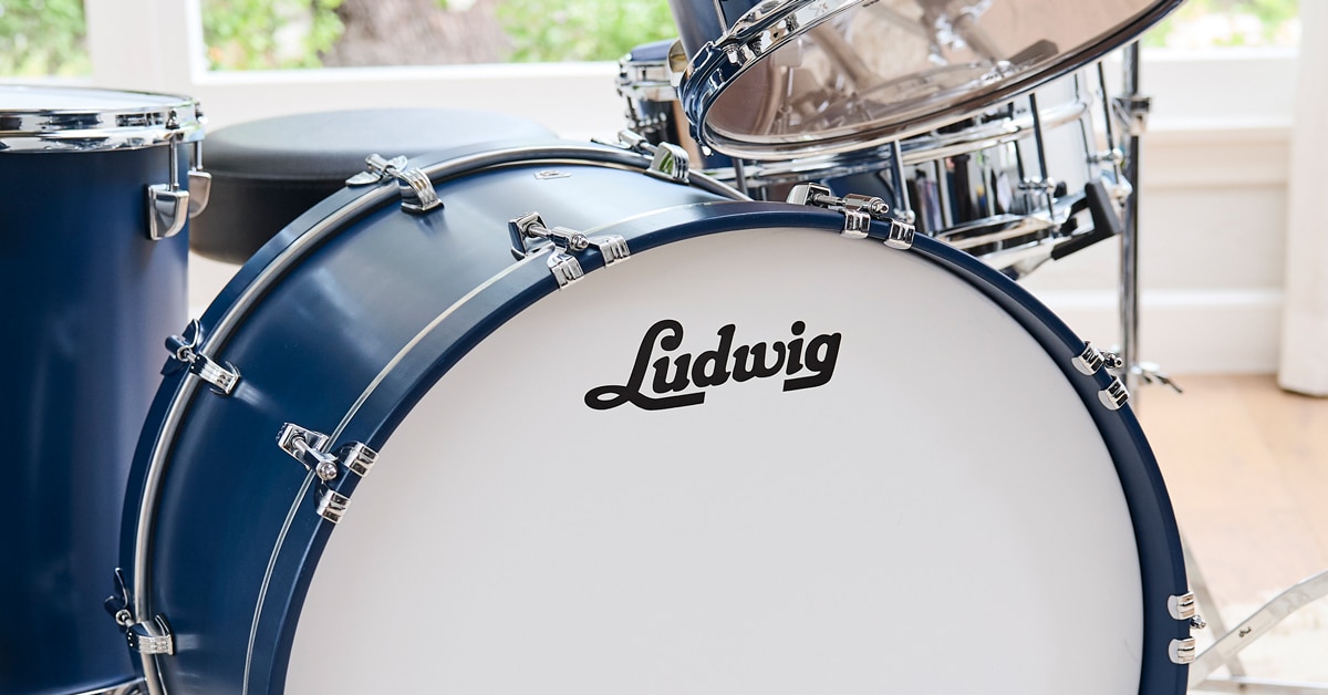 Ludwig Unveils Guitar Center Exclusive Heritage Cherry Drums