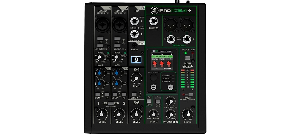 Mackie ProFX6v3+ Mixer