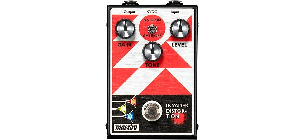 Masetro Invader Distortion Guitar Effects Pedal