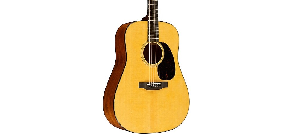 Martin D-18 Standard Dreadnought Acoustic Guitar Natural