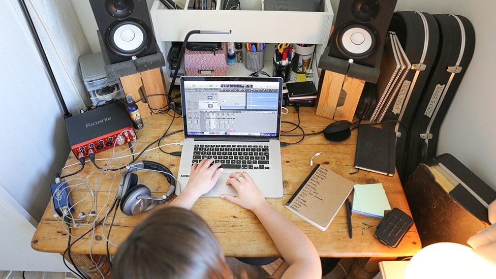 Mary Spender's Home Recording Studio