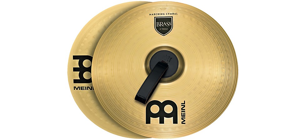 MEINL Brass Marching Cymbal Pair