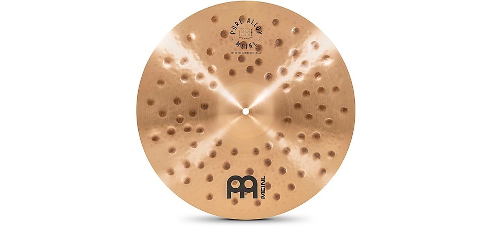 MEINL Pure Alloy Extra Hammered Crash Cymbal 18"