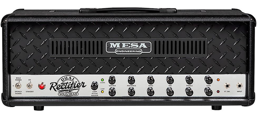 MESA/Boogie '90s Dual Rectifier 2-Channel 100W Tube Guitar Amp Head