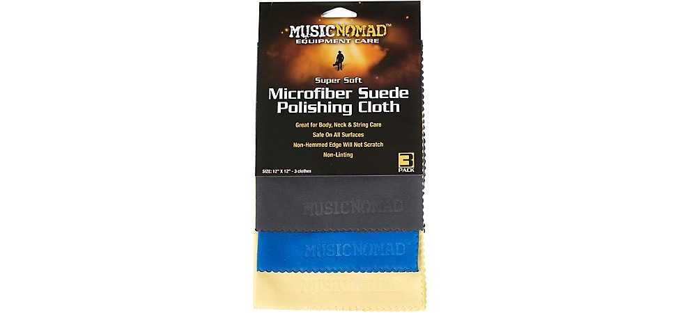 Music Nomad Microfiber Suede Polishing Cloth