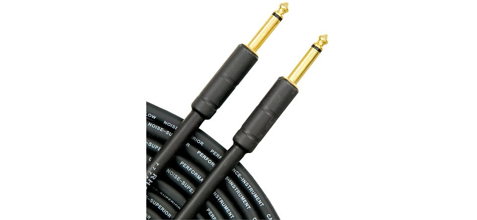 Musician's Gear Standard Instrument Cable 20ft Black