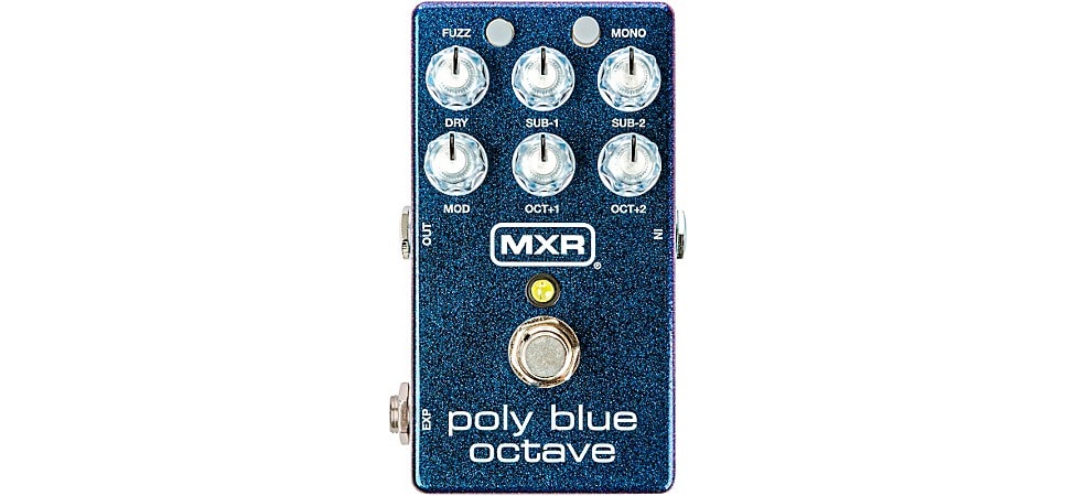 MXR M306 Poly Blue Octave Effects Pedal