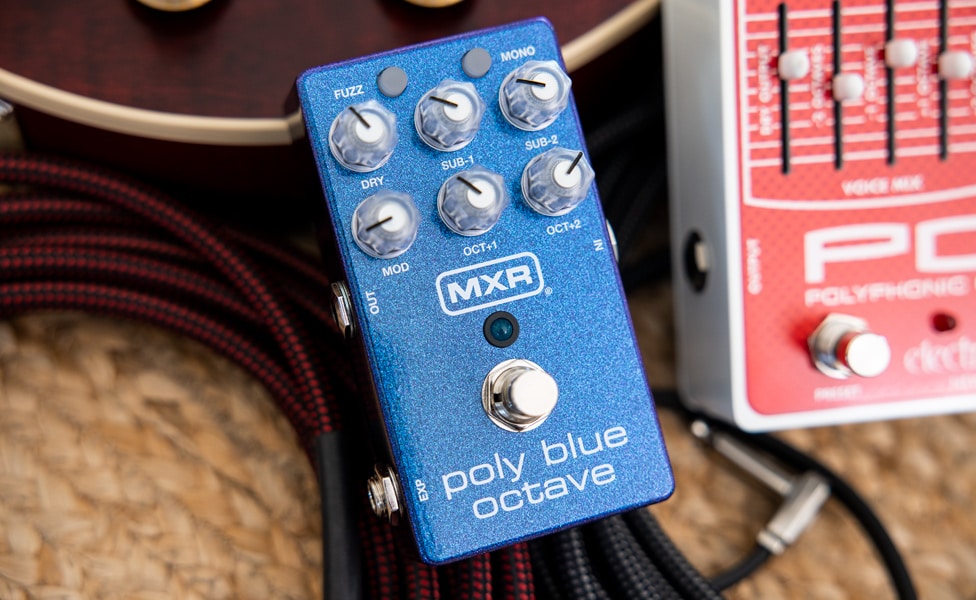 MXR M306 Poly Blue Octave Pedal