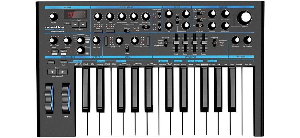 Novation Bass Station II Analog Synthesizer