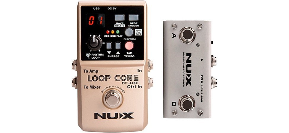 NUX Loop Core Deluxe Looper Effects Pedal