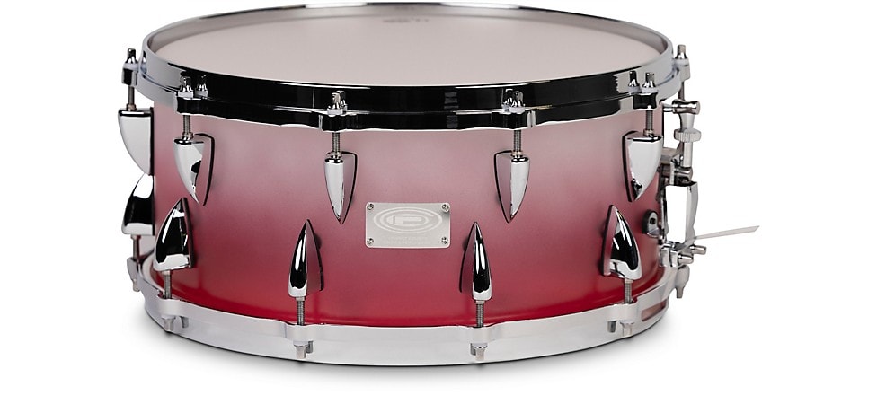 Orange County Drum & Percussion 14x6.5 Frosted Acrylic Snare Drum in Bubblegum