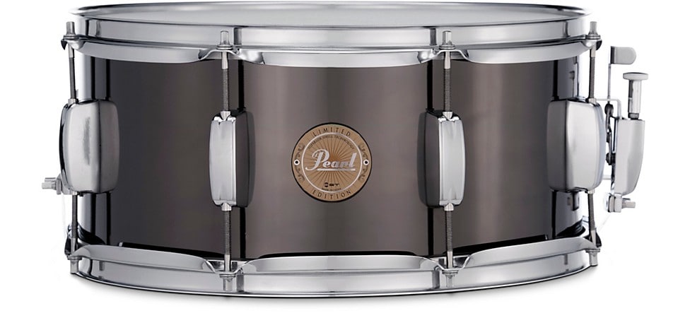 Pearl GPX Black Nickel-Over-Steel Limited-Edition Snare Drum