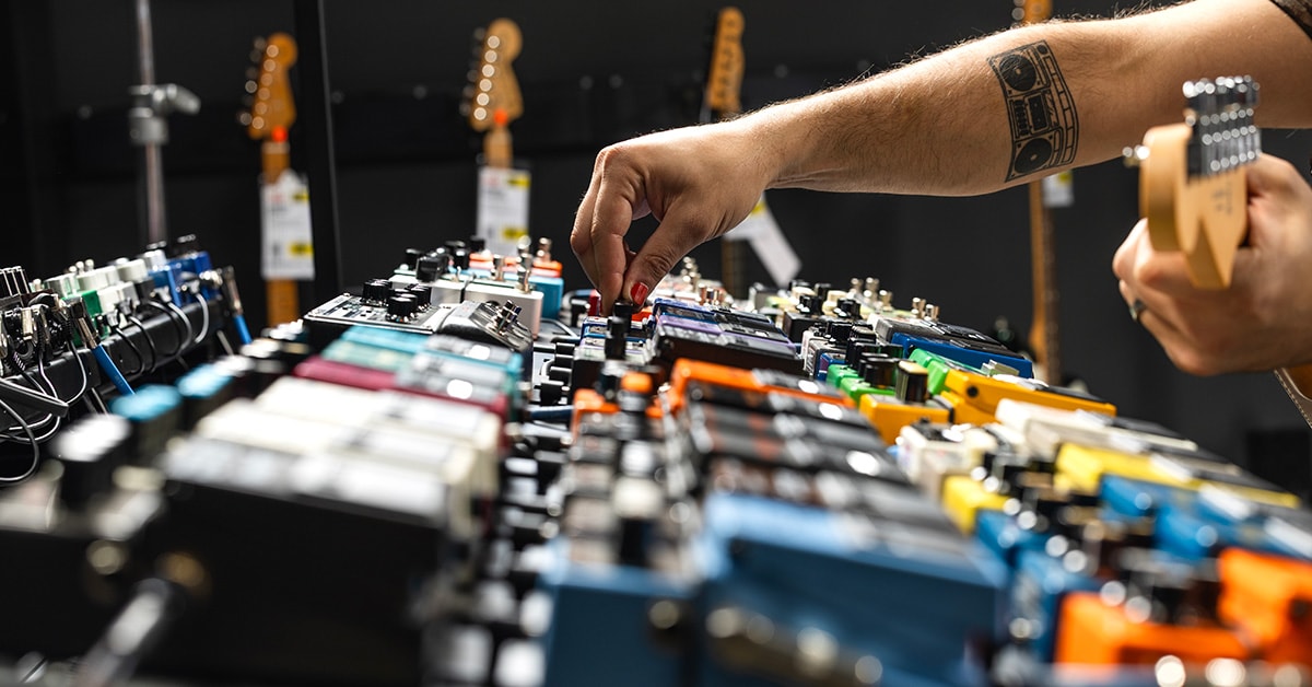 A Tonal Trip at My Local Guitar Center Pedal Station
