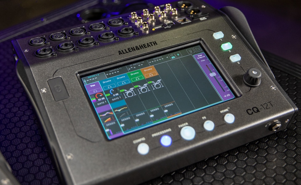 Allen & Heath CQ Series 12T Touchscreen