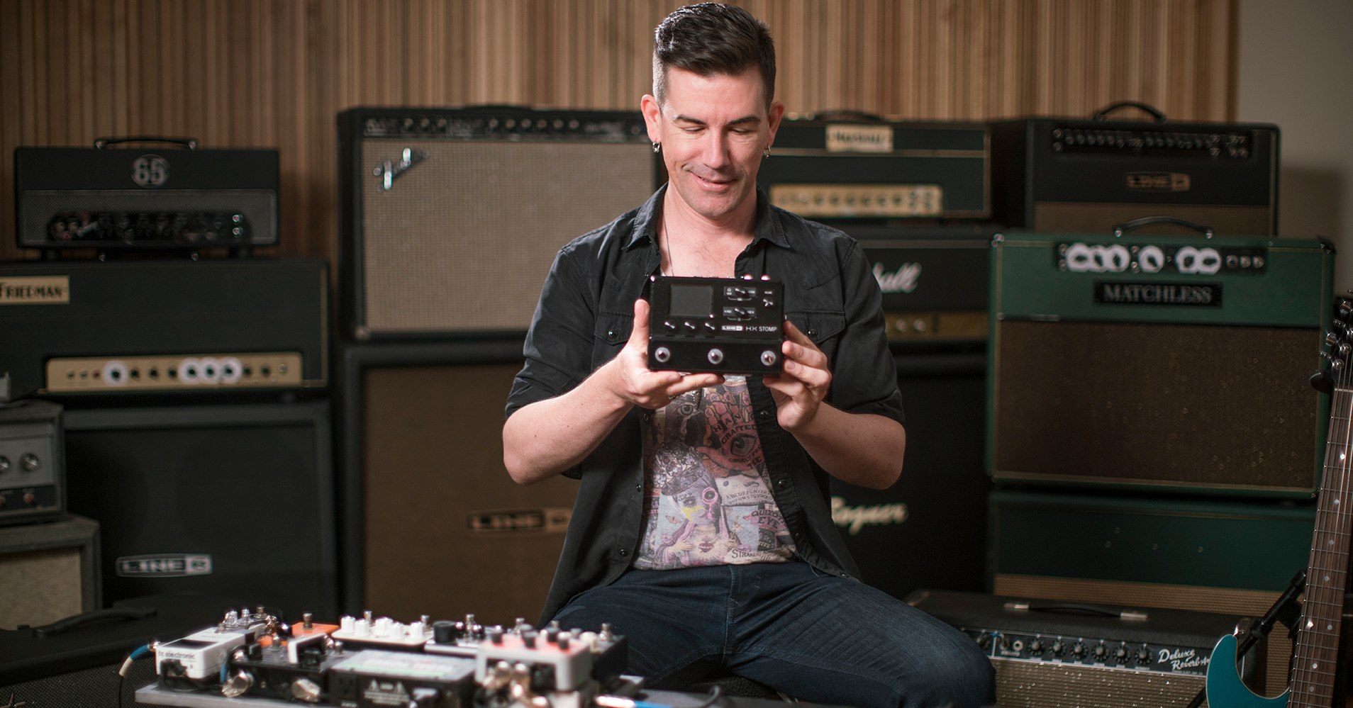 Line 6 HX Stomp | Pete Thorn Unboxing and Demo