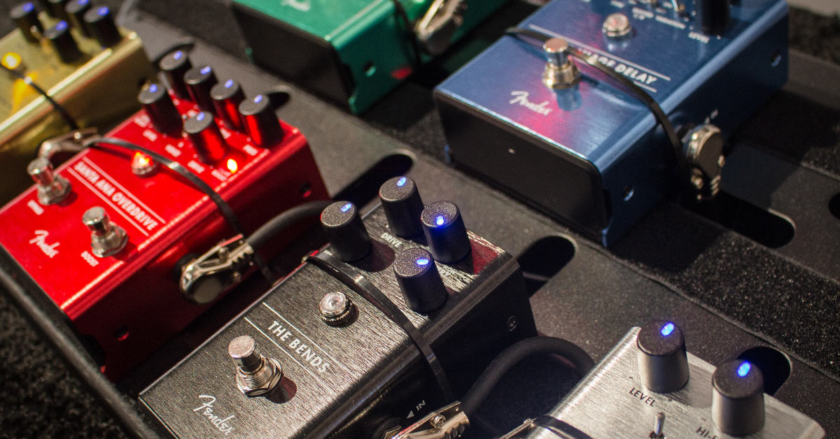 Fender Launches New Effects Pedals
