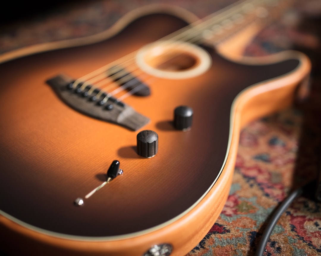 Fender Acoustasonic Telecaster Closeup On Controls