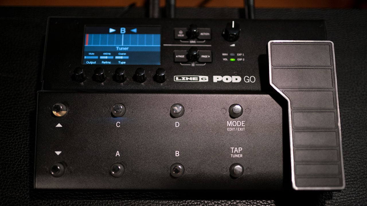 Line 6 Pod GO Top Panel