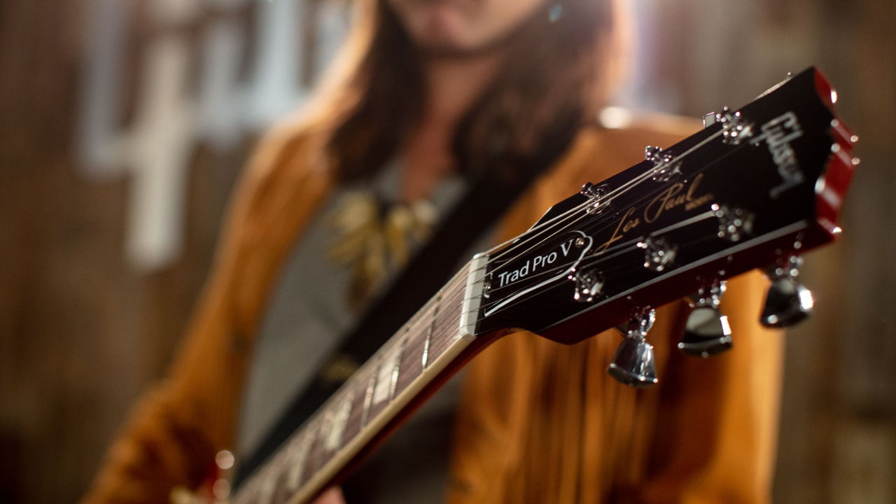 Gibson Traditional Pro V Headstock