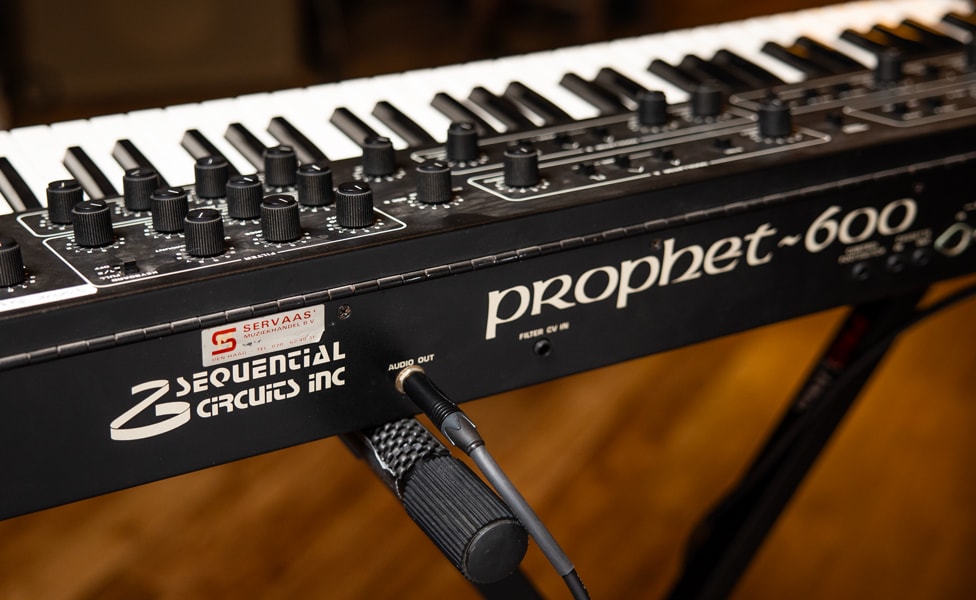 Sequential Circuits Prophet 600 Rear Panel