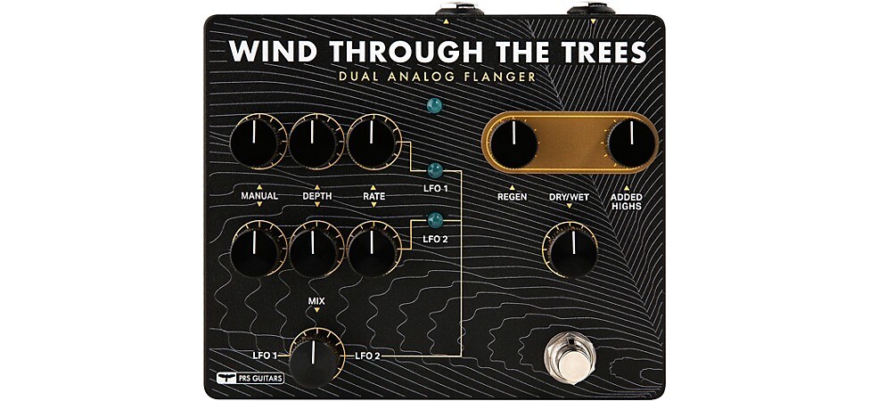 PRS Wind Through the Trees Dual Analog Flanger Effects Pedal