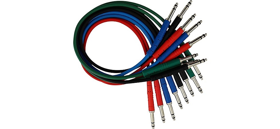 Rapco Horizon StageMASTER TRS TT Patch Cable 8-Pack